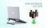 i-tec Zestaw stacja dokująca + podstawka Metal Cooling Pad for notebooks (up-to 15.6) with USB-C  Docking Station (Power Deliver